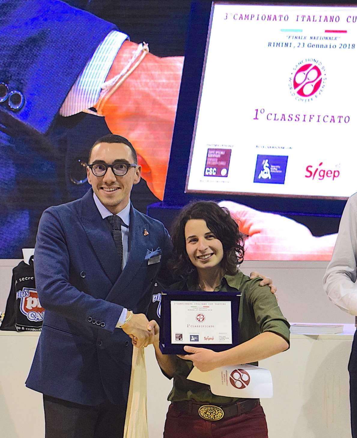 Helena Oliviero, Italian Champion in Coffee Tasting